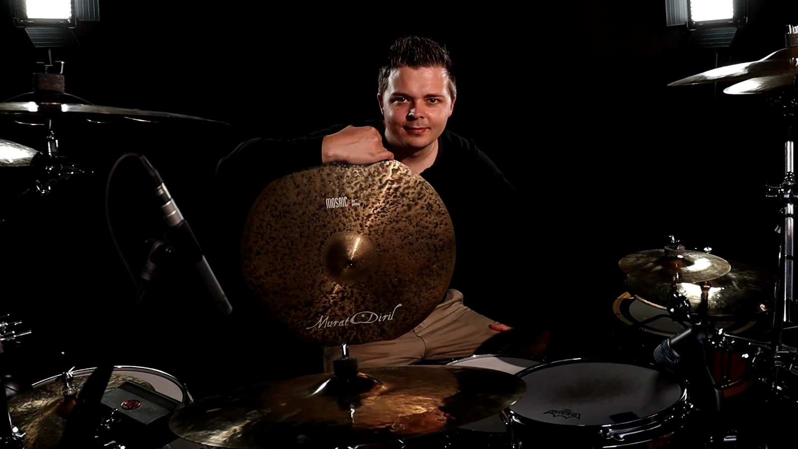 Timo Weber am Drumset